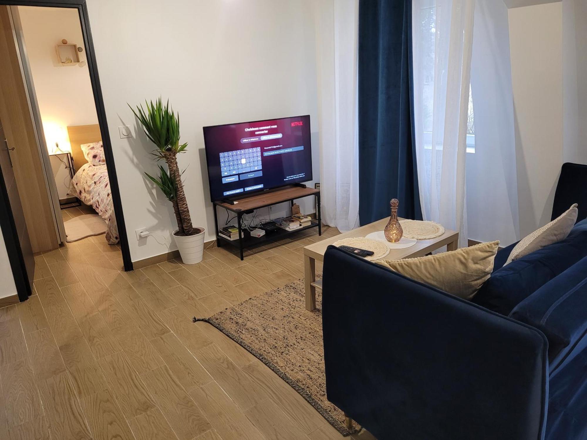 Coquet Appartement A 15Mn De Paris Et 10 Mn De Stade De France, Wifi, Netflix, Groslay Extérieur photo